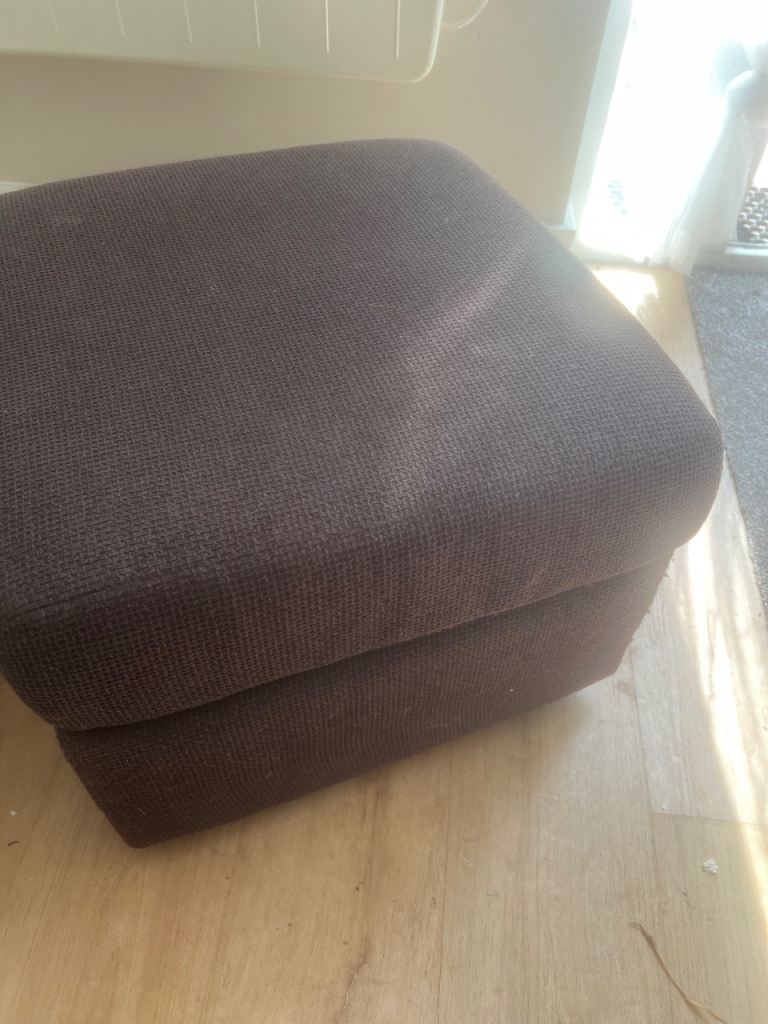 Footstool with storage 