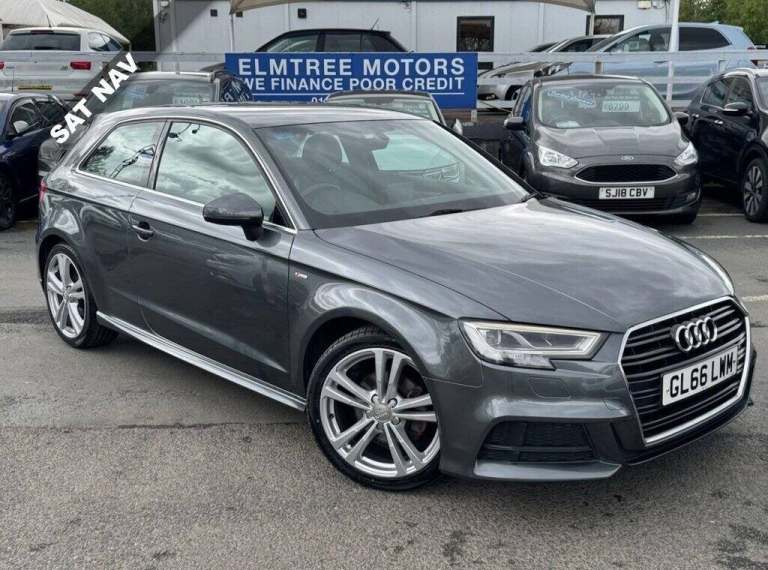 2016 Audi A3 1.4 TFSI S Line 3dr HATCHBACK PETROL Manual