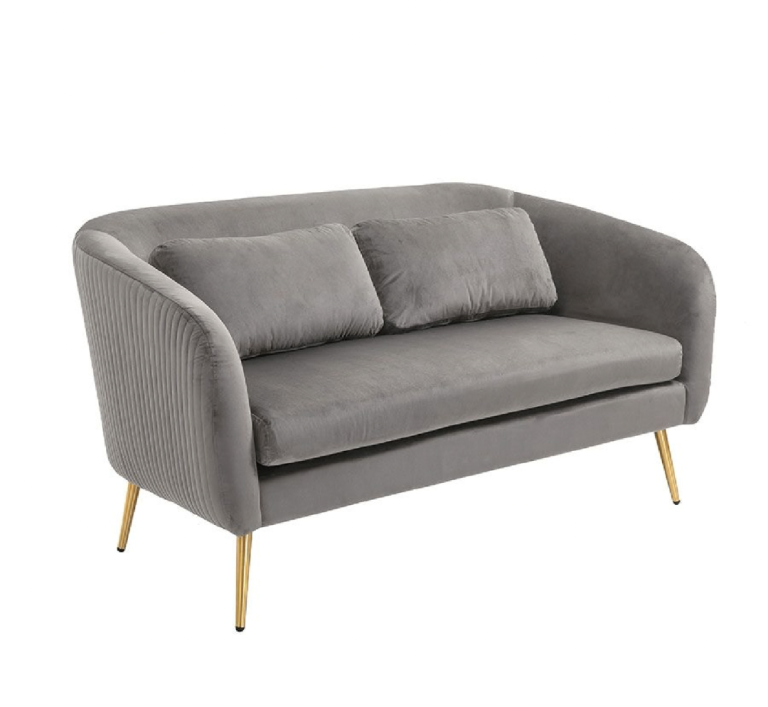 Two Seater Sofa - Dove Grey - Excellent Condition from My Furniture Roanna