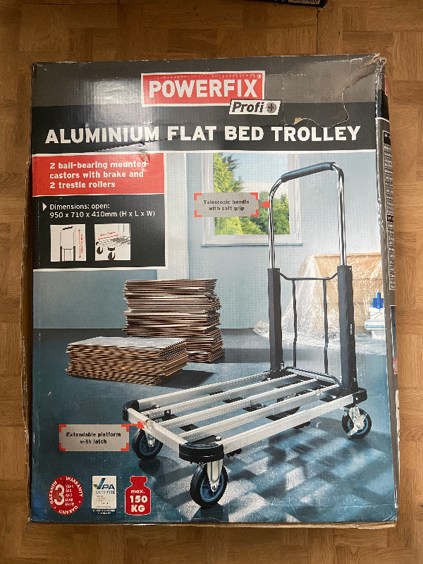 Flat Bed Trolley Powerfix