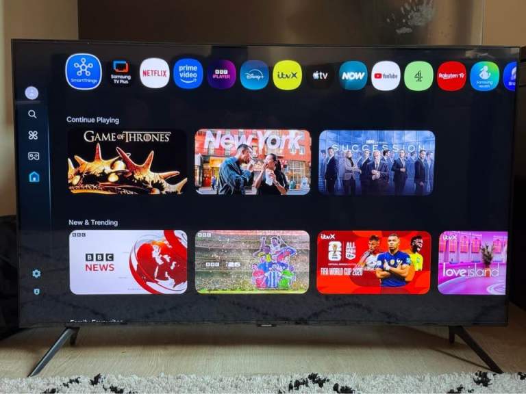 Samsung 50-inch Smart 4K TV - UE50CU7100KXXU Model