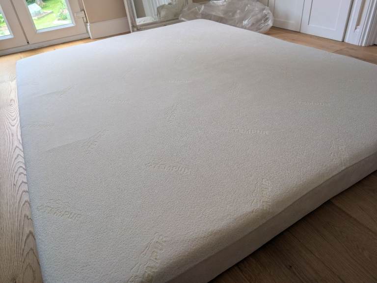Tempur Euro king memory foam mattress 