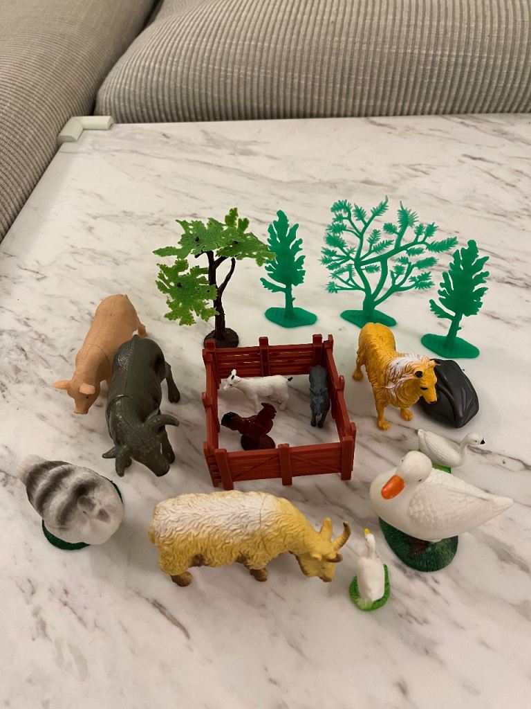 Kids First Farm Animals Toy Set