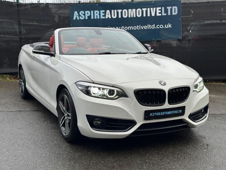 2017 BMW 2 Series 1.5 218i Sport Auto Euro 6 (s/s) 2dr CONVERTIBLE Petrol Automatic