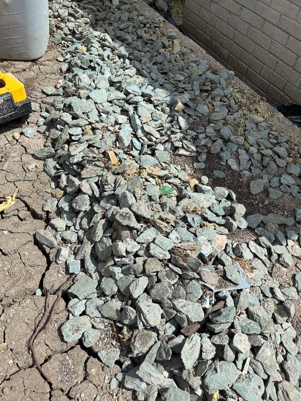 Bagged Grey/Green Crushed Stone/Gravel – Good Condition