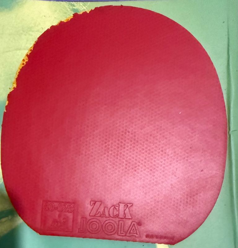 Assorted Used Red Table Tennis Rubbers