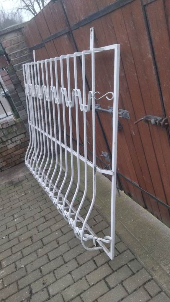 Security grill for ground floor window