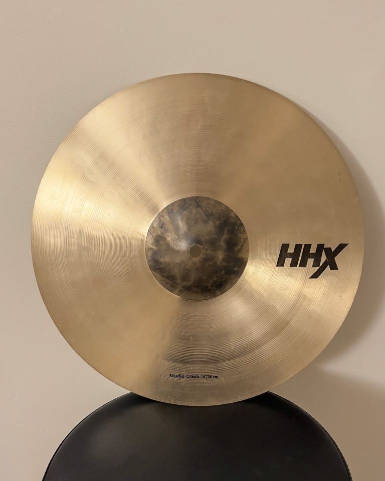 Sabian HHX crash - Studio Crash - 14" cymbal