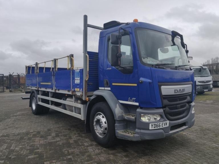 2016  DAF LF 250 EURO 6, 18 TON GROSS 4X2 with 19 1/2 Ft Dropside Body