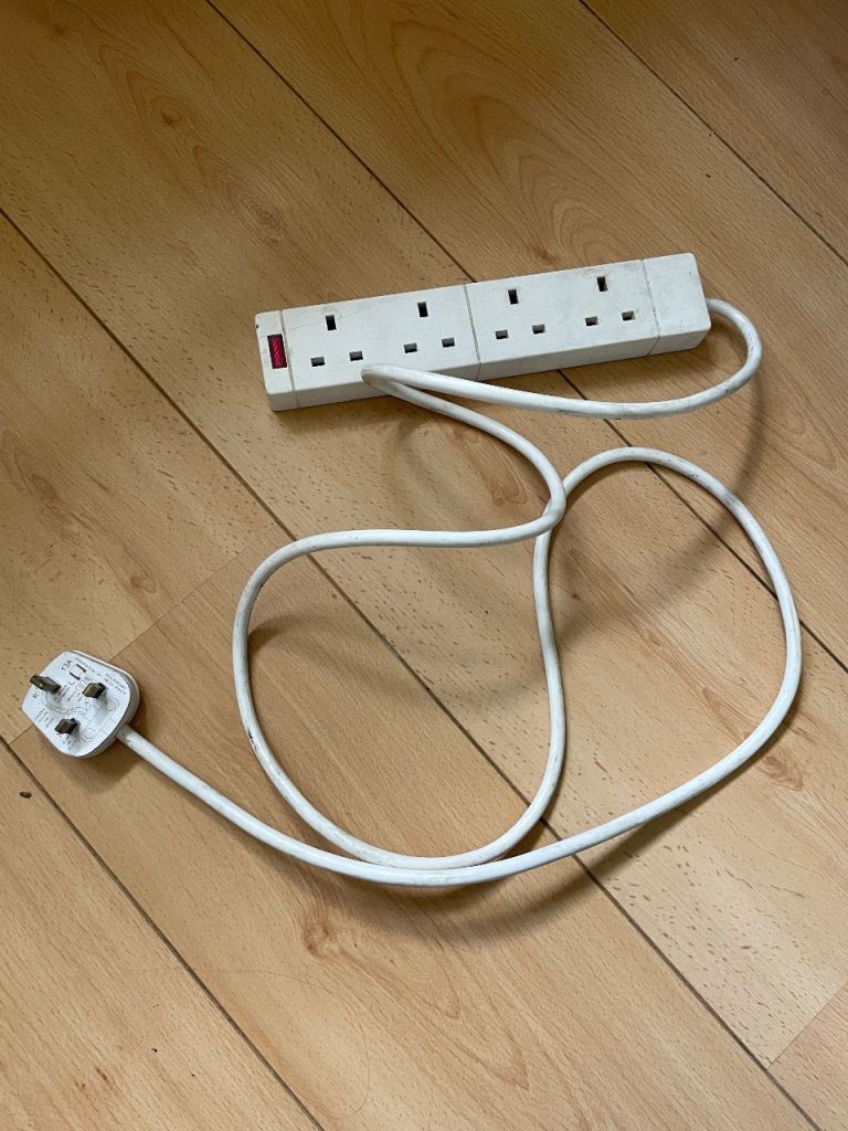 4 socket extension lead