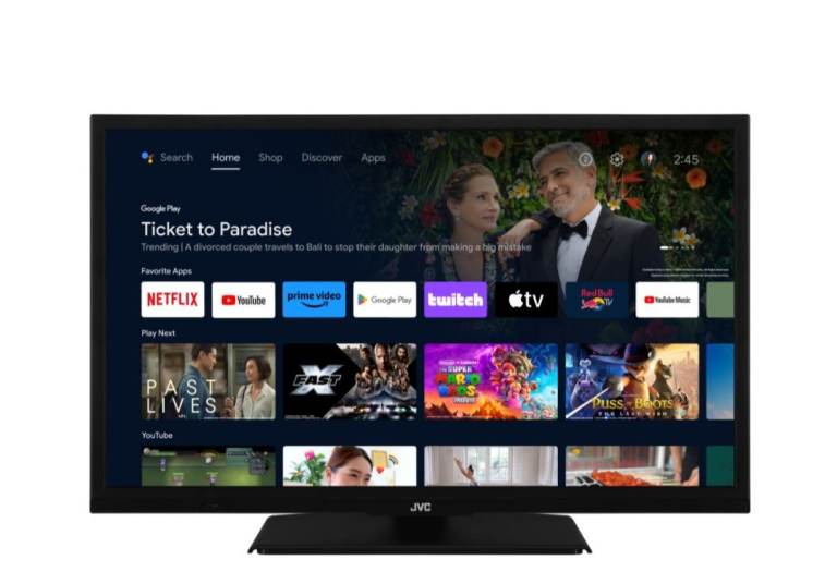 image for * FREE DELIVERY BEAUTIFUL 24 Inch JVC LED SMART TV WIFI FREEVIEW CARAVAN KITCHEN AND FREE WALL MOUNT