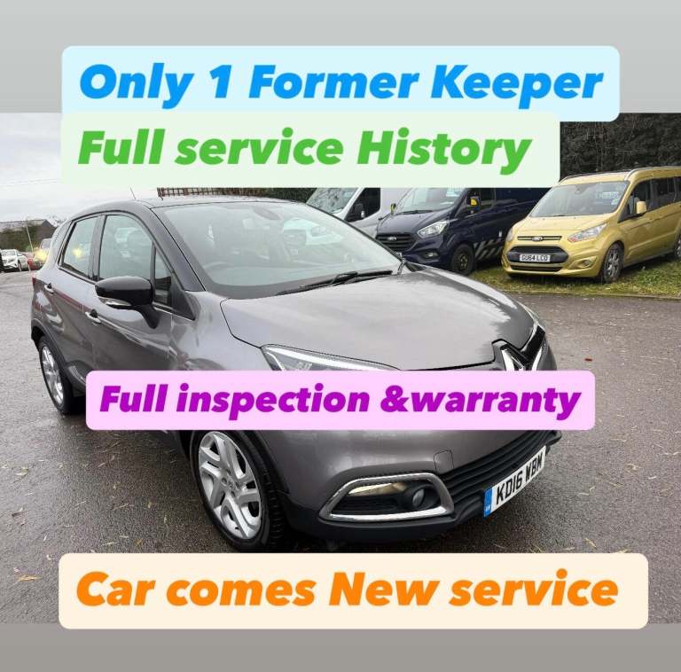 2016 Renault Captur 1.5 dCi 110 Dynamique Nav 5dr HATCHBACK DIESEL Manual