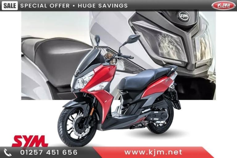 SYM JET 14 LC 125cc PRE-REG Automatic Scooter Commuter Learner Legal A1