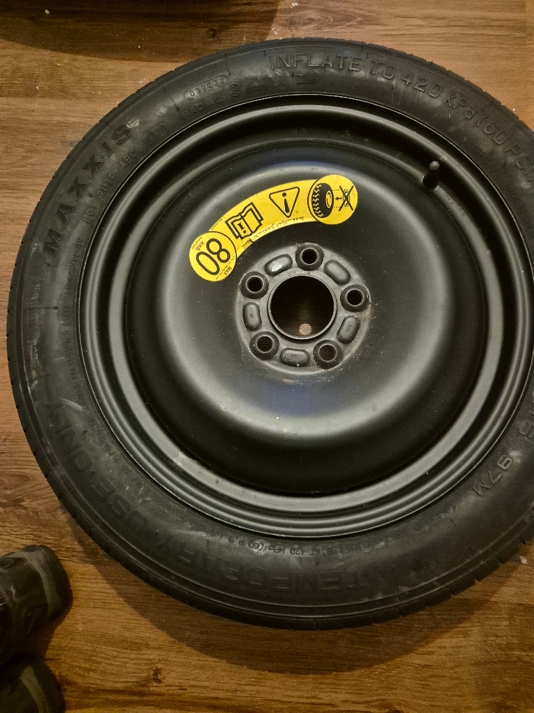 Space saver wheel 