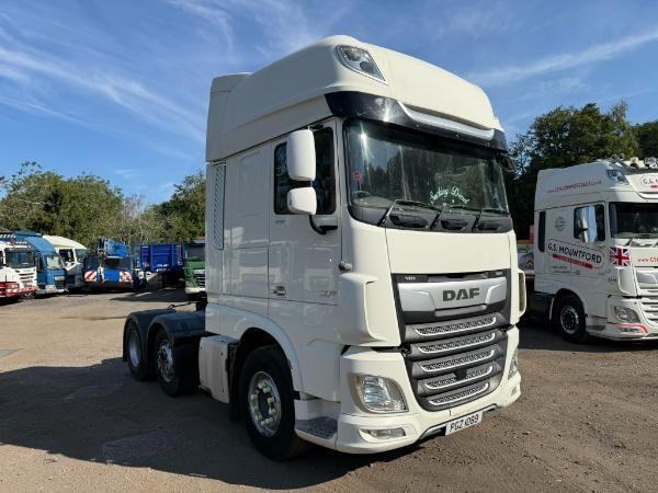 Daf XF530 Super Spacecab Sliding 5th Wheel 6x2 Mid Lift 