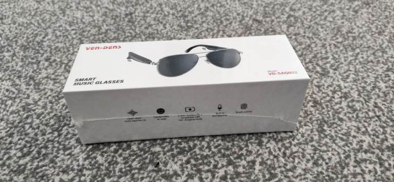 Ven-Dens Smart Music Glasses - New in Box