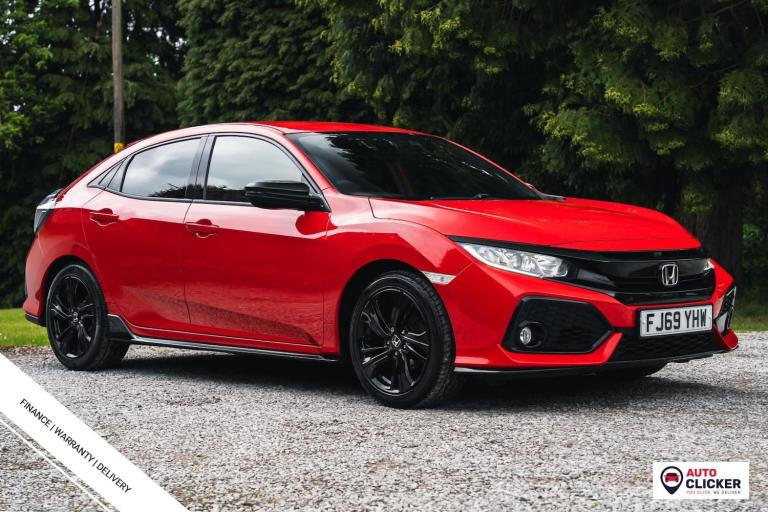 2019 Honda Civic 1.0 VTEC Turbo Sport Line Hatchback 5dr Petrol Manual Euro 6 (s/s) (126 ps) Hatc...