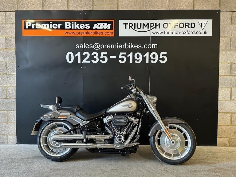STUNNING LOW MILEAGE 2023/23 HARLEY-DAVIDSON SOFTAIL FATBOY 114 MOTORCYCLE