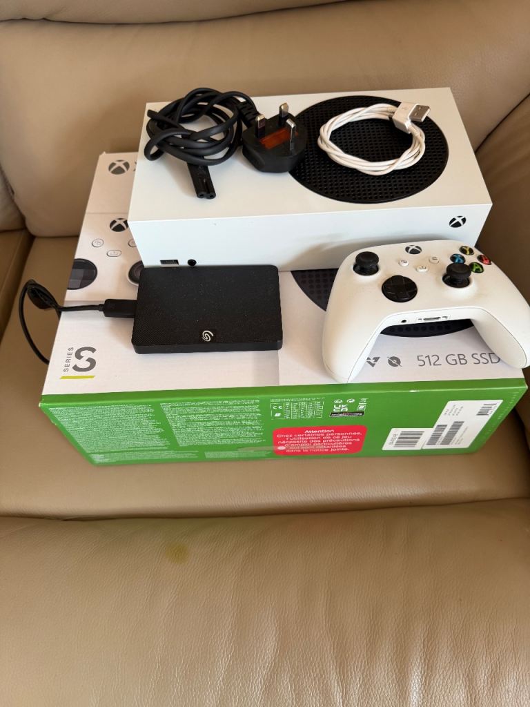 Xbox Series S 512GB Console with Controller and Expansion Drive