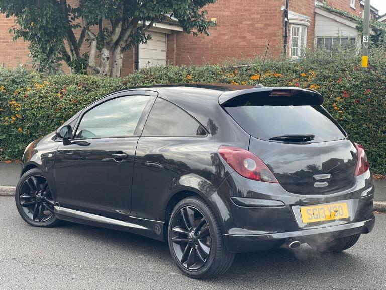 2013 VAUXHALL CORSA 1.4T BLACK EDITION**HPI CLEAR - LONG MOT - IDEAL FIRST CAR**