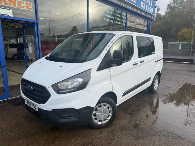 2020 Ford Transit Custom 2.0 300 EcoBlue Leader Crew Van Double Cab 5dr Diesel Manual L1 H1 Euro ...