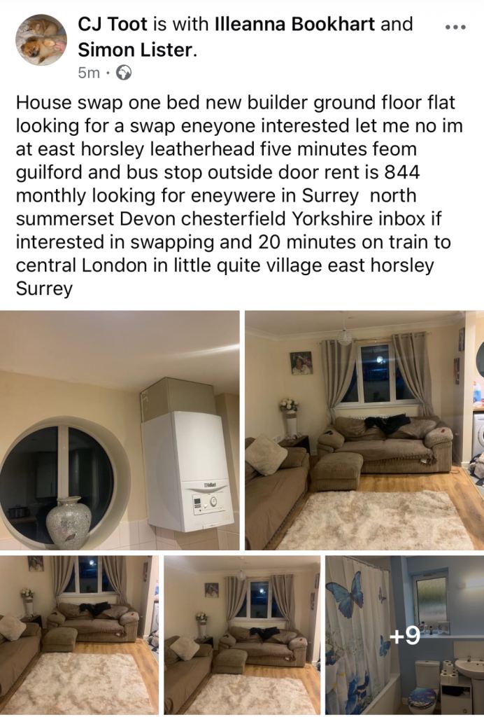 One bed brand new flat onky four flats in building shared garden 