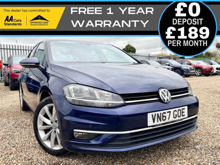 VOLKSWAGEN GOLF 1.6 TDI GT Hatchback 5dr Diesel DSG Euro 6 2017