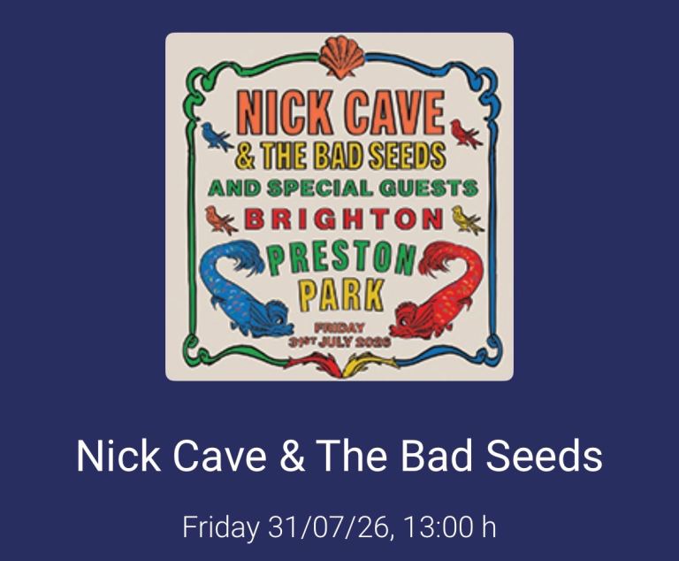Nick Cave & The Bad Seeds (3 tickets)