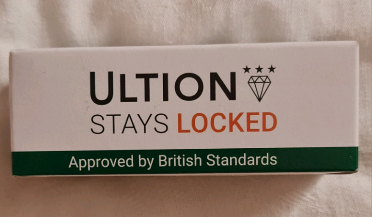 Ultion 3 star cylinder lock 3 keys 