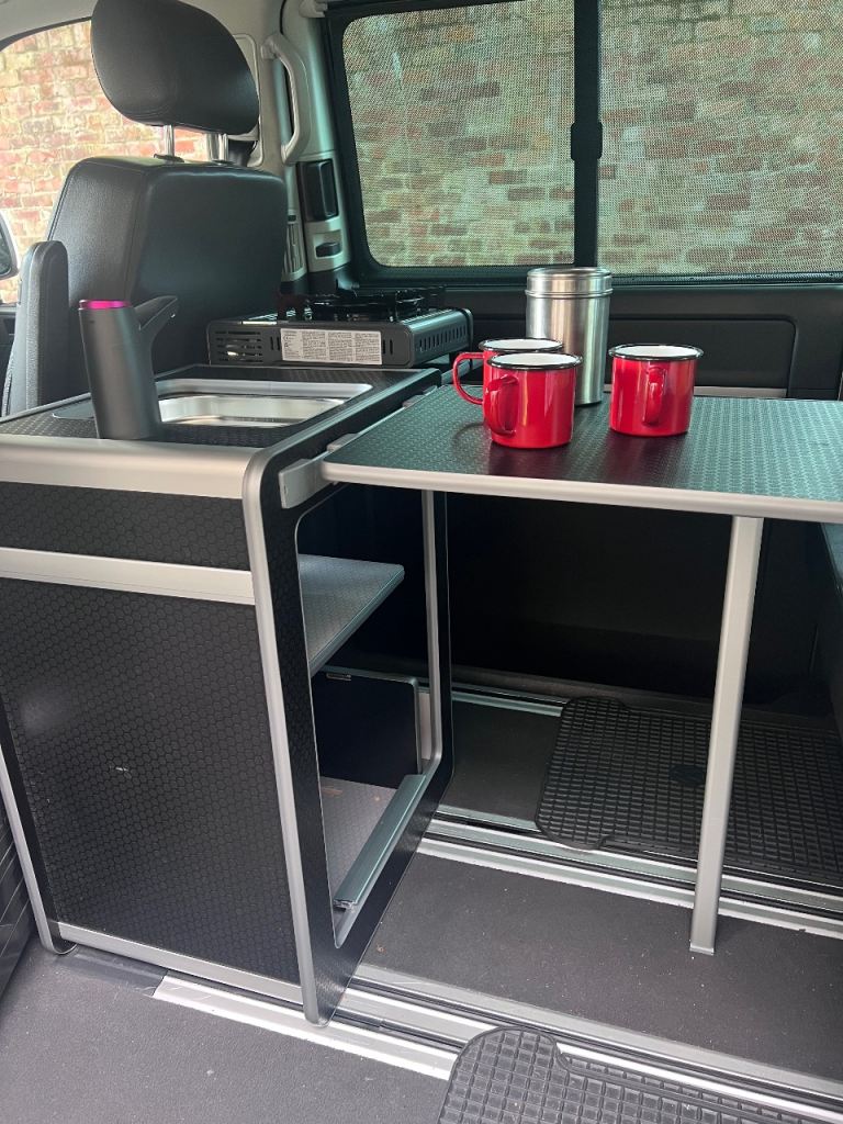 Vangear Mini-Pod campervan kitchen for Volkswagen caravelle, T5 T6 T6.1