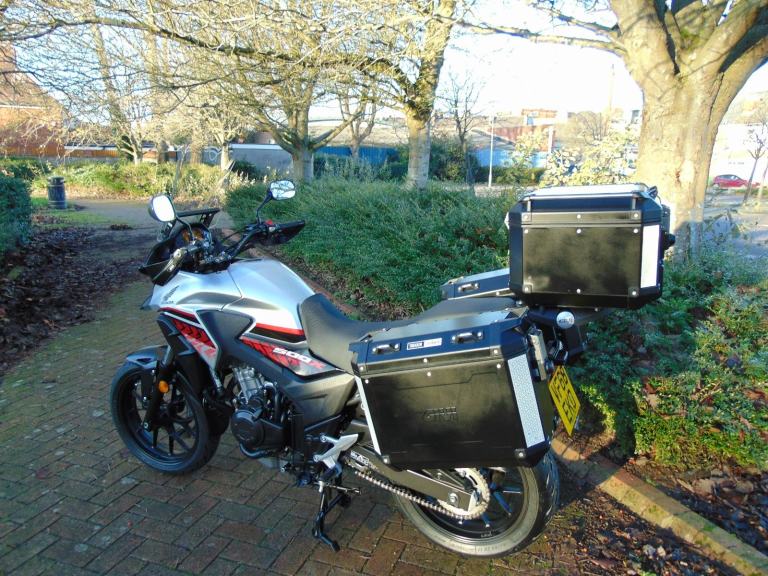 Honda CB500 XA-J 2019 Adventure Tourer fully spect loaded with extras low miles 