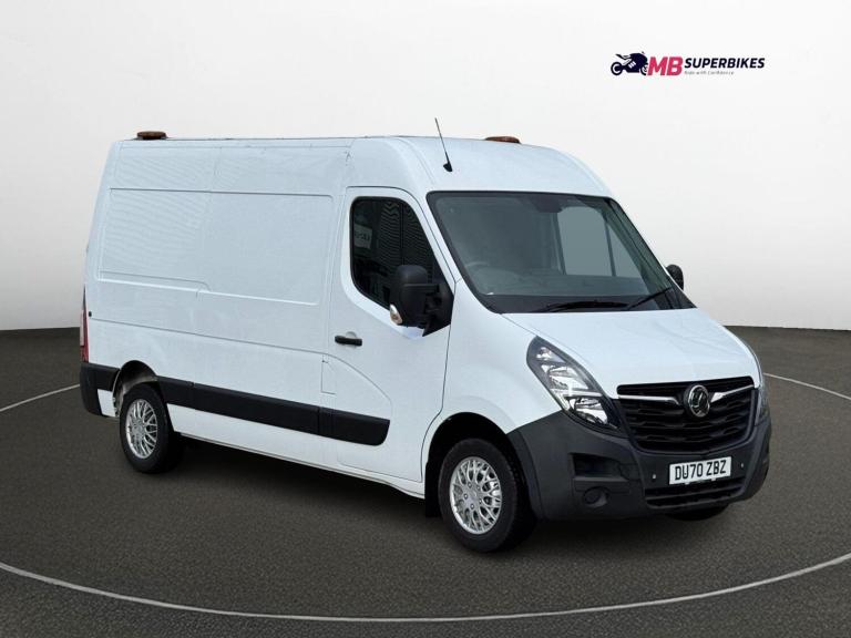 VAUXHALL MOVANO 2.3 CDTI 2020 (70) L2 H2 MWB PANEL VAN + LOW MILES + 1 OWNER 