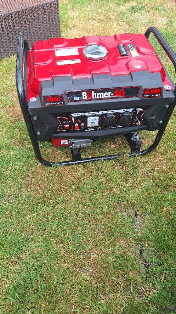 Bohmer-AG Petrol Generator – Good Condition