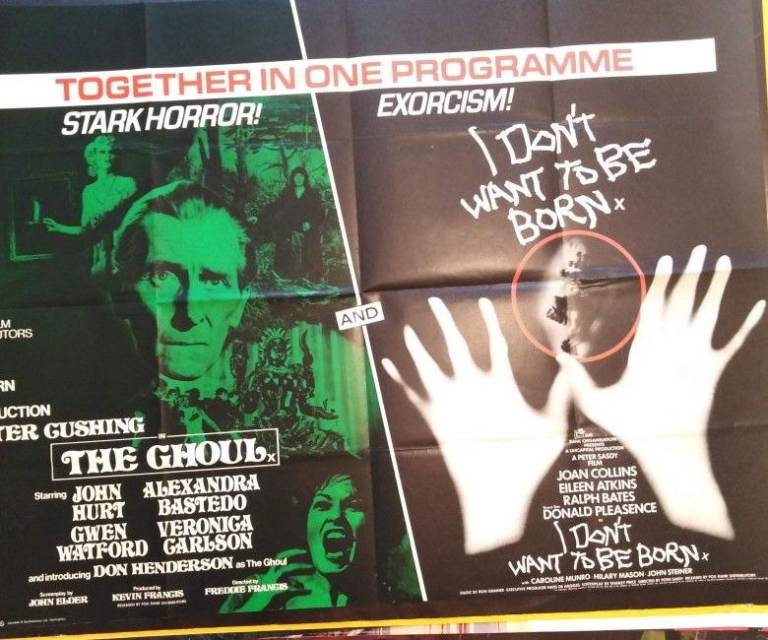 image for Original UK Quad Horror Double Bill 1975