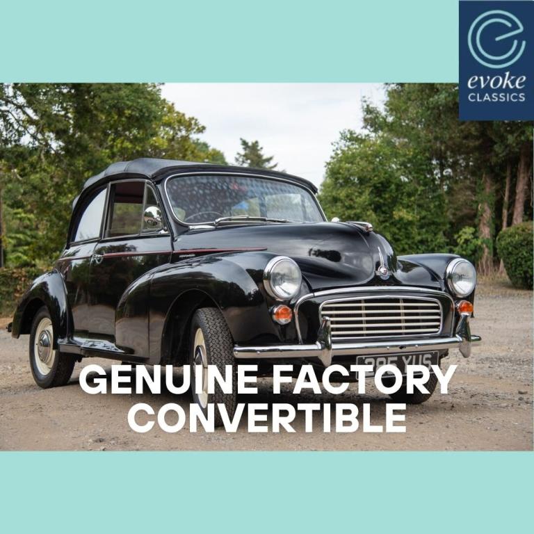 1967 Morris Minor Convertible Convertible Petrol Manual
