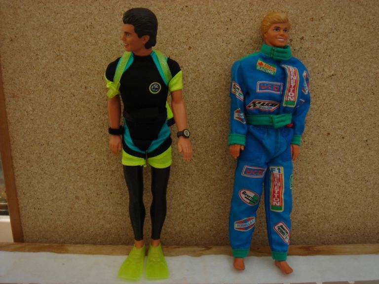 2 MATTEL DOLLS  (SEE DESCRIPTION) £20 FOR THE PAIR, COLLECTION BRIGHTON