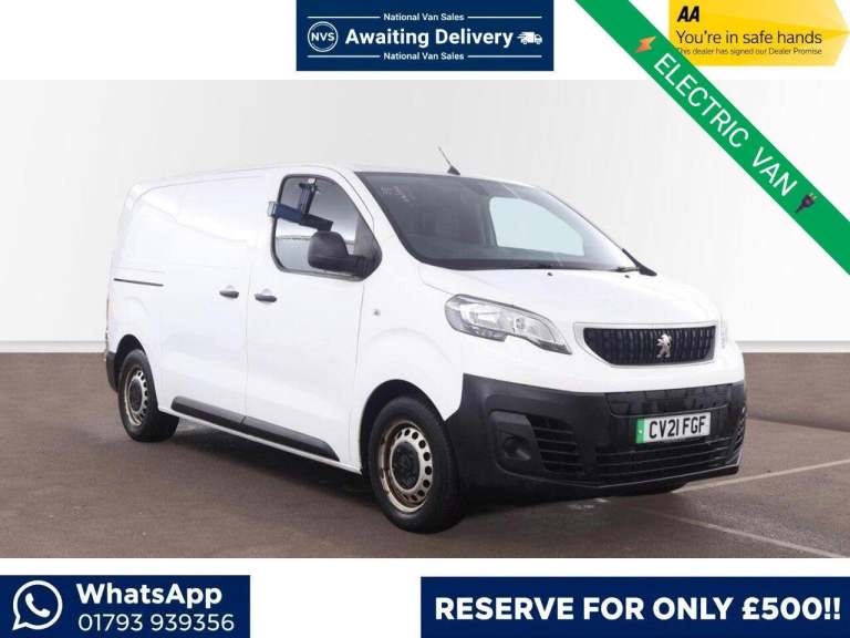 2021 Peugeot e-Expert e 1200 75kWh Professional Standard Panel Van Auto MWB 6dr PANEL VAN Electri...