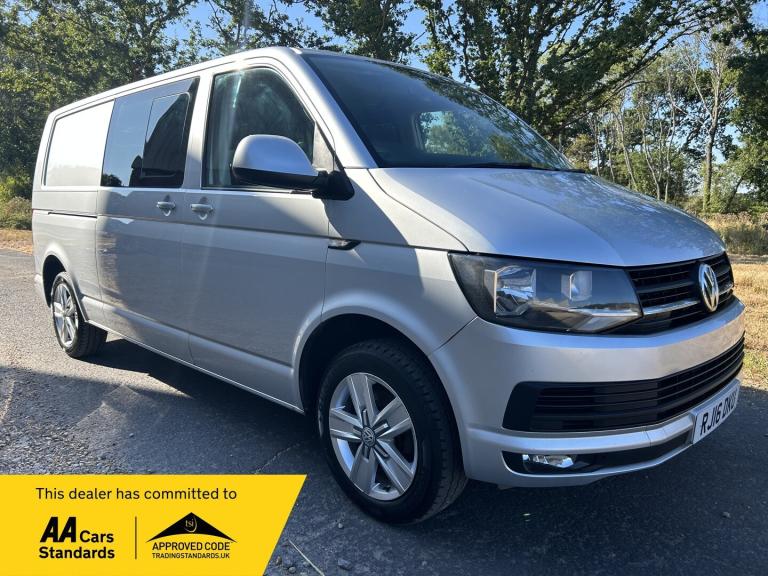 2016 VOLKSWAGEN VW TRANSPORTER 2.0 TDI T32 BLUEMOTION HIGHLINE COMBI CREW NO VAT