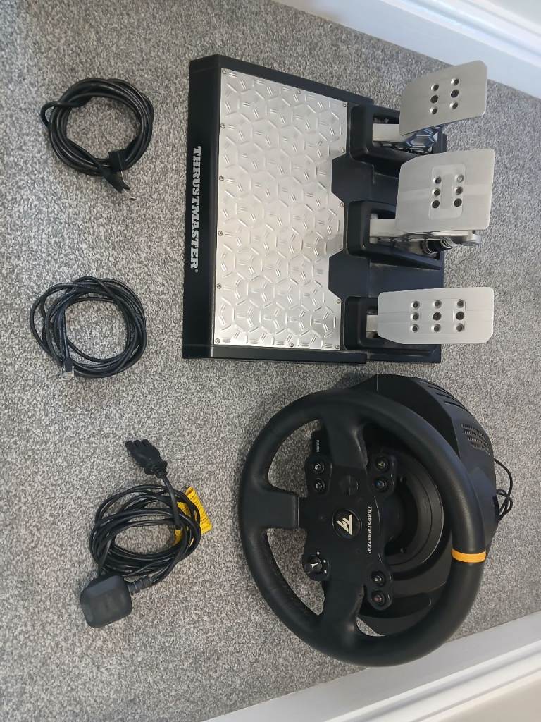 Thrustmaster T300 Steering Wheel and LCM Pedals