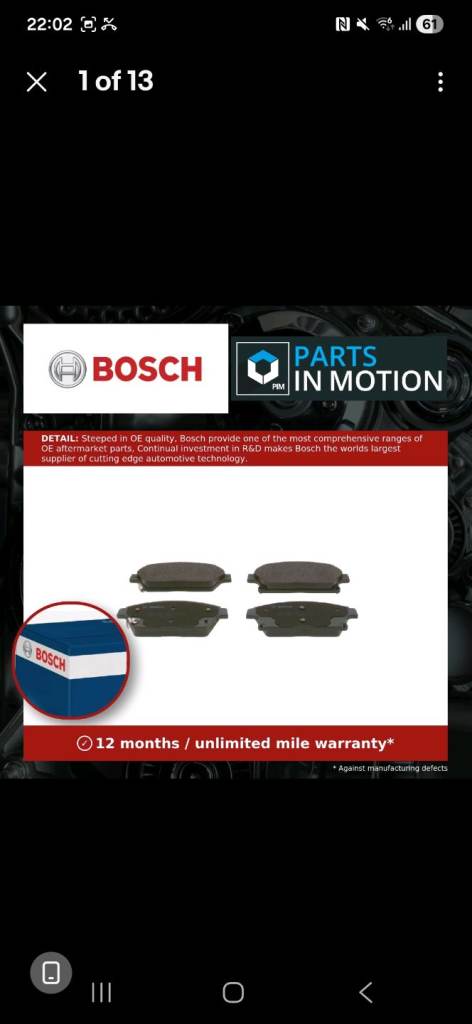 Vauxhall Astra 2009 onwards.