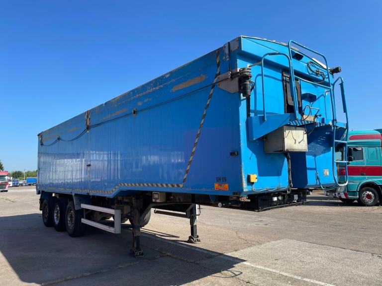WILCOX 65 CU YD PLANK SIDED ALUMINIUM BULK TIPPING TRAILER – 2007 – C250202