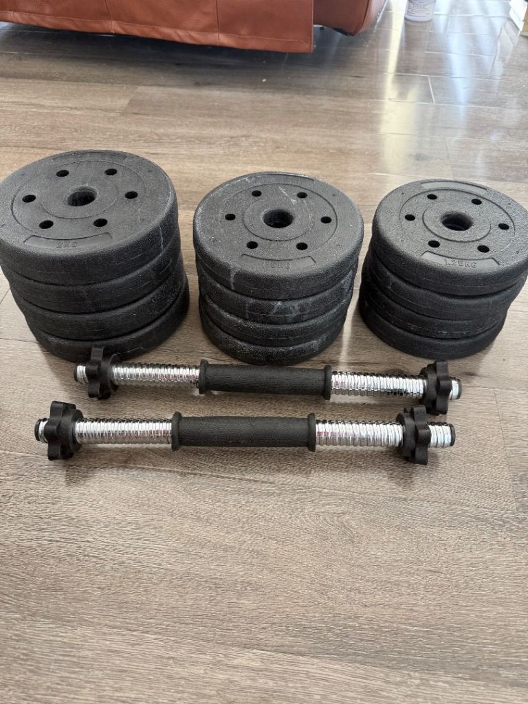 Dumbbell Weight Set - Never Used - £20
