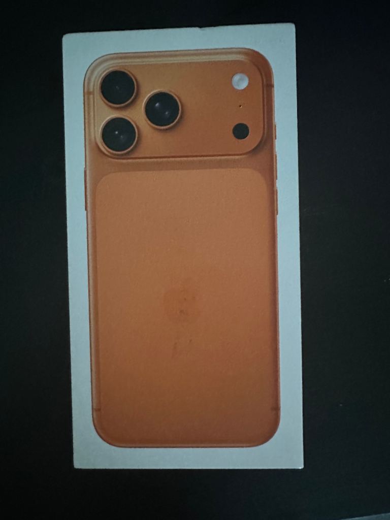 Apple iPhone 17 Pro max (Orange) - New, Boxed
