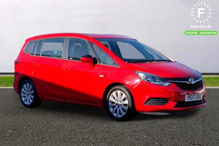 2017 Vauxhall Zafira 1.4T Design 5dr MPV PETROL Manual