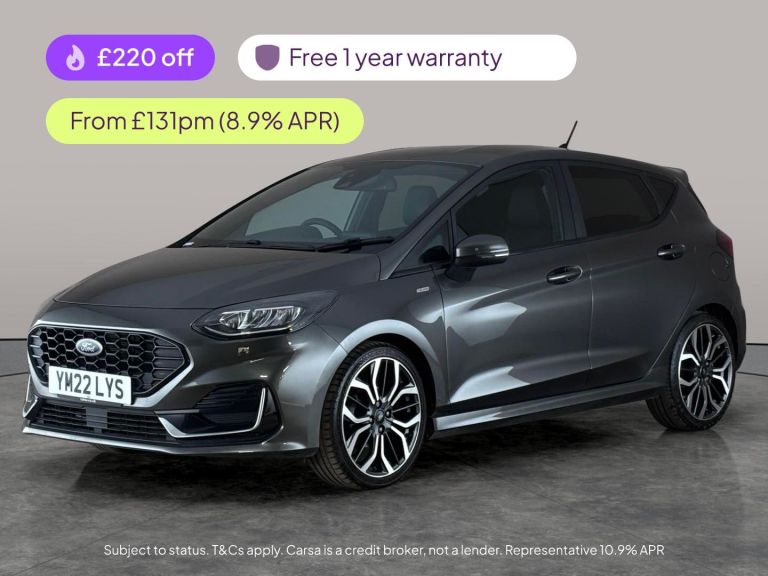 2022 Ford Fiesta 1.0 EcoBoost Hybrid mHEV 155 ST-Line Vignale 5dr HATCHBACK PETROL Manual