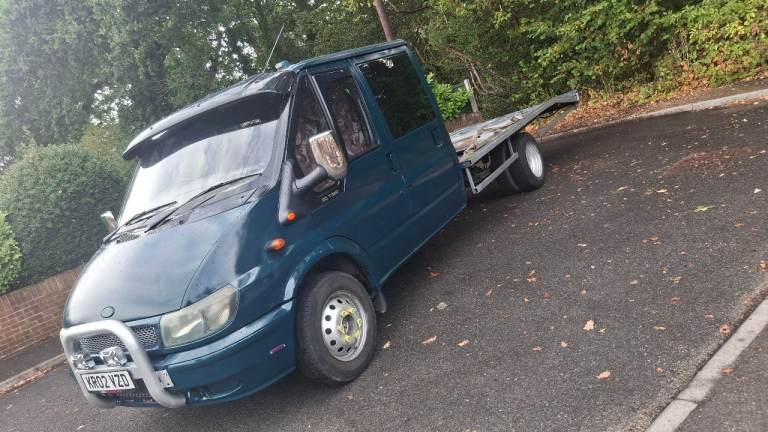 2002 FORD TRANSIT CREW CAB RECOVERY TRUCK