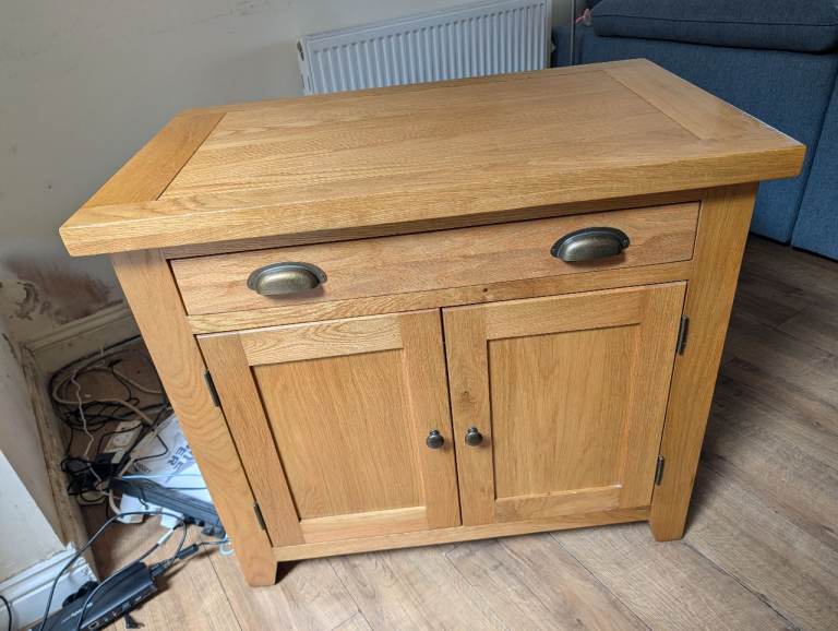 Hideaway Home Office London Oak Computer Desk Living Room Furniture