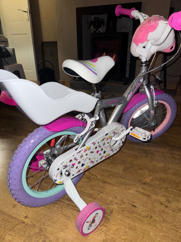 GIRLS UNICORN BIKE