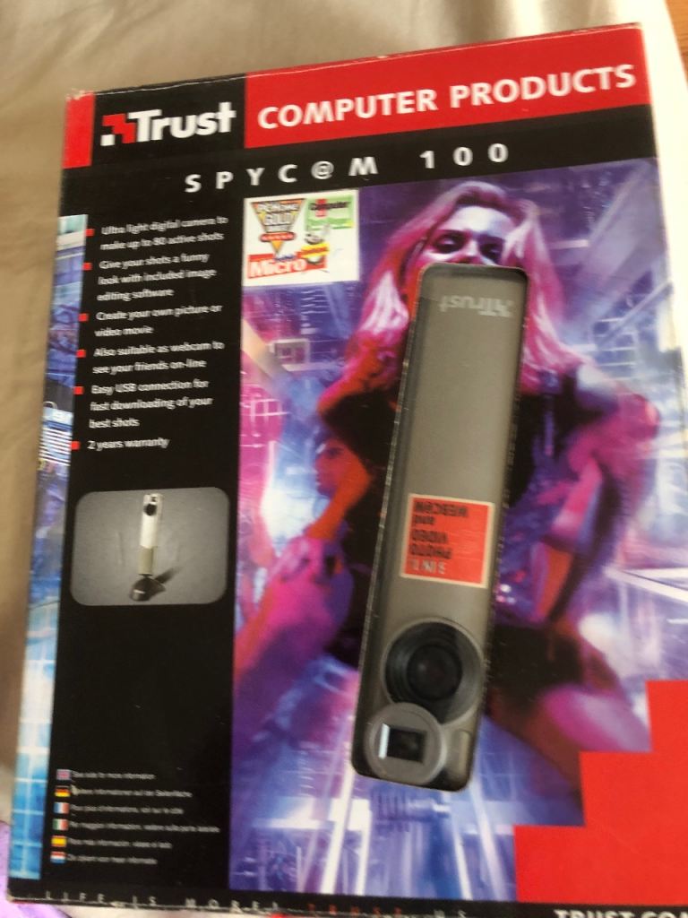 Trust SPYCOM 100 Digital Camera / Webcam - New in Box