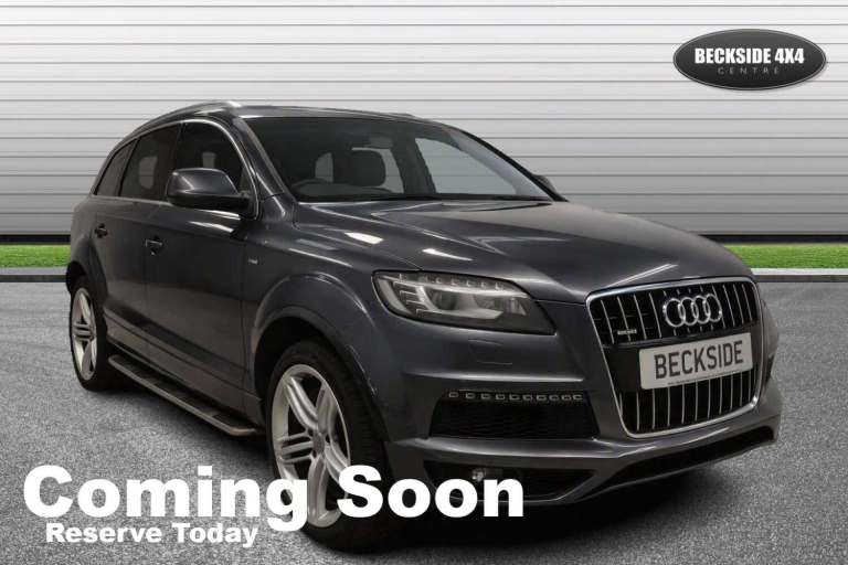 2013 Audi Q7 3.0 Q7 S Line+ TDI Quattro Auto 4WD 5dr SUV Diesel Automatic